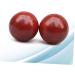 Fomiyes Wooden Baoding Balls - 6 PTH Rolling Health Massage Balls for Hand Exercise | Red Rose Wood Fitness Tool - Buy Online on GoSupps.com