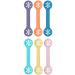 TOYANDONA 6pcs Baby Elderly Adult Adjustable Bib Clip Neck Strap Napkin Clip Lanyard Holder Fixer