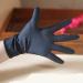 Buy Minkissy 10-Piece Reusable Black Latex Gloves - Ideal for Salon Hair Coloring Food Processing & Household Cleaning - Medium Size - Buy Online on GoSupps.com