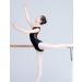 Daydance Black Mesh Short Sleeve Dance Leotard with Open Back - Small Black - Buy Online on GoSupps.com