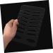 Didiseaon Eyebrow Stencil Plate Brow Template Lip Stencil Brow Practicing Tool Eyebrow Shape - Buy Online on GoSupps.com