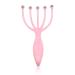 Xrten 1 Piece Portable Head Massager Handheld Head Massager with Steel Ball for Scalp Massage (Pink)