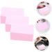 WOFASHPURET 3 Nail Remover Cotton Eyelashes with Glue Clean Pink Nail Towel Natural Cotton Fiber - Buy Online on GoSupps.com