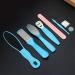 Foot Files 8 in 1 Professional Pedicure Kit Foot File Set Exfoliating Clean Foot Dead Skin Tool Kit for Women Men or Home - Buy Online on GoSupps.com