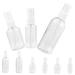 Sosoport 9pcs Empty Bottle Cream Bottle The Pet Cosmetic Travel As Shown 13.5x4cm
