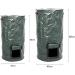 RETYLY Waste Kitchen Yard Compost Bag Environmental PE Cloth Planter Kitchen Waste Disposal Compost Bag-S - Buy Online on GoSupps.com