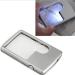 Gerrit Square Business Card Type Lighting Magnifying Glass Acrylic Lens with LED Light Used for Elderly Youth Reading Books Biological Observation Map Model Magnifiers - Buy Online on GoSupps.com