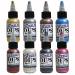 ProAiir Waterproof Black Face Painting Makeup - 1 oz (30ml) Dazzle DIPS - Buy Online on GoSupps.com