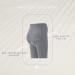 High Waisted Thick Maternity Leggings | Over The Bump | Buttery Soft Comfort | Pregnancy Support | Non See-Through | Grey XL - Buy Online on GoSupps.com