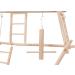Trixie 5659 Wooden Ladder Playground - 44x44x16 cm - Brown - Buy Online on GoSupps.com