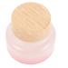 POPETPOP Small Cream Jar Sample Containers Lotion Jar Containers with Lids Small Jar Makeup Container Body Scrub Containers Sample Jars Buttercream Creami Travel Cosmetic Plastic Glass 6.3x6.3cm As Shown