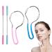 Lot de 4 pilateurs Visage Manuels Ressort Outils de Filetage INOX pour P ques et Carnaval pilation Rapide Joues et L vres pour Maquillage de F te Kit Beaut Portable 2026