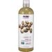 Now Foods Castor Oil 100% pure 437ml Laboratory tested high concentration Non-GMO for skin care