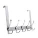 Hooks for Hats Wall Hooks for Coats Stainless Steel Hangers Over The Door Towel Rack Over The Door Robe Hook Over The Door Hook Rack Coat Hook Clothes Coats Organize Hook Clothing