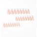 24pcs Long Coffin False Nails French White Tip Stick on Nails Press on Nails Removable Glue-on Nails Fake Nails Nail Art Accessories 0223Y42 - Buy Online on GoSupps.com