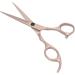 Qukaim Hairdressing Scissor Hair Cutting Scissors Stainless Steel Professional Hairdressing Shears for Barber Shop Comfortable Grip Rose Gold - Buy Online on GoSupps.com