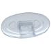 2 pairs (4 pieces) nose pads/glasses pads - silicone click system various sizes (Oval 13mm) 4 pieces (1 pack) Oval