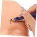 Mikinona 1 Set Wood Brow Pencil Dark Brown Tattoos Positioning Pen Blue Eyebrow Pencil - Buy Online on GoSupps.com
