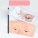 Perfect Aid to Makeup Practice Face Board Silicone Makeup Face - Practice Skin Board with Brush for Lash View Eyelids Training - Buy Online on GoSupps.com
