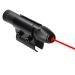 Higoo Powerful Red Laser Dot Sight, Military Tactical Hungting Red Laser Scope Red Laser Aiming Sight