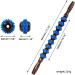 Muxiang Therapy Massage Pencil - Muscle Pain Relief Trigger Point Therapy Runner's Leg & Back Recovery Tool - Physiotherapy & Body Relaxation (Blue) - Buy Online on GoSupps.com
