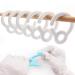 10pcs Baby-Friendly Plastic Hooks for Toy/Teether/Pacifier | Food Grade, Stroller/Crib Attachment - Buy Online on GoSupps.com