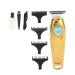 Hair Clippers for Men Electric Hairdresser Carving Scissors USB Rechargeable Oil Head Electric Pusher 0 Cutter Head Hairdresser Hair Clipper Gold