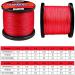 BAIKALBASS Braided Fishing Line 4 Strands Multifilament PE Braid - Saltwater Superline Red 328Yds/30LB - Buy Online on GoSupps.com