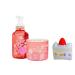 Pink Kiwi Berry - White BarnBath/Body Work- 3-Wick Scented Candle 14.5 OZ Burns 25-45 Hours and Gentle Foaming Hand Soap 8.75 Ounce with Strawberry Cake soap (Label Artwork Varies)