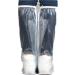 Waterproof Non-Slip Boot Cover | Foldable Portable PVC Overshoes for Men & Women | Ideal for Cycling, Camping, Fishing | Clear, Large Size - Buy Online on GoSupps.com