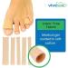 ViveSole Toe Sleeve Protector Tubes with Gel Lining - 6 Pack for Bunion, Hammer Toe, Callus Corn, Blister - Large Size - Buy Online on GoSupps.com