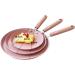 OUNONA 2pcs Tortillas Pan Plates with Handles Non Stick Pots and Pans Mini Tortillas Frying Pan Utensil Non Stick Cooker Japanese Omelette Pan Metal Cooking Mini Pan Pancake Pan Egg 22X34X5x2pcs Pinkx2pcs - Buy Online on GoSupps.com