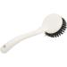 Cooktop Cleaning Brush Washing Pot Brush Sink Dishwashing Brush Stovetop Household Kitchen Decontamination Long Handle White for Bristles Brush Brush Cooktop Cleaners - Buy Online on GoSupps.com
