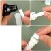 12 Pcs Essential Oil Blank Nasal Inhaler Tubes Refillable Empty Plastic White Nasal Inhalers Sticks for DIY Essential Oil and Other Liquid with 12 Pcs Cotton Wicks - Buy Online on GoSupps.com