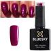 Bluesky A120 Maroon Shine Plum Pink Burgundy Dream Nail Gel Polish UV LED Soak Off 10ml