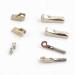 50sets 2.8mm width eyeglass spring hinge with case glasses flex hinge broken spring replacement part eyeglass hinge