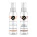 CA Perfume Impression of (Mademoiselle + Omnialist Crystalline) Travel Size Sample Fragrance Refillable Atomizer Long Lasting Eau de Parfum (Cologne) Sprayer / 2 Fl Oz/ 60 ml Coco Mademoiselle + Omnia Crystalline Impression