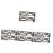 FOMIYES 8 Pcs Eyebrow Ruler Brow Stencil Eyebrow Makeup Tool Molds Brow Template Eyebrow Shape Makeup Tools
