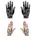 Kotbs 18 Sheets Temporary Tattoo Stencils - Indian Arabian Henna, Glitter, Airbrush Tattoo Stickers for Women, Men, Kids - Hand Body Art - Buy Online on GoSupps.com