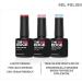 THE EDGE Gel Nail Polish 8ml - The Flamingo Pink - UV/LED Manicure/Pedicure for Salon & Home Use Highly Pigmented/Long Lasting/2-Coat Coverage - Buy Online on GoSupps.com