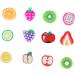 FRCOLOR 4800 Pcs 12 Fruit Sliced nail Art Accessories 3d Nail Charms Nail Diy Slices Nail Art Fruit Flatback Buttons Decor Nail Manicure Fruit Slices Nail Decals Flowers - Buy Online on GoSupps.com
