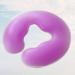 Healeved Beauty Pillow Soft Cushion Set - 2pcs U-Shaped Silicone Spa Pillows for Sleeping & Massage - Purple - Buy Online on GoSupps.com