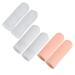 Healeved 3 Pairs Finger Cots Hot Glue Finger Protectors Finger Protective Cover Finger Protectors for Hot Glue Gel Finger Protectors Gloves Finger Sleeve Sebs Men and Women Thumb