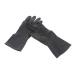 Vintorky 3 couples hairdressing gloves medium hair black shampoo reusable gloves disposable medium die gloves nitril rubber guantes de latex negros large man tools