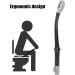 Toilet Aids for Wiping - 15.7 Long Comfort Wiper Handle for Easy Self-Wiping | Gray | International Shipping Available - Buy Online on GoSupps.com