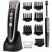 Professional Hair Clippers for Men | Rechargeable Electric Trimmer | Cordless Haircut with Adjustable Ceramic Blade - Buy Online on GoSupps.com