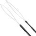 Ghulumn 10 Pieces Hair Extension Loop Threader Hook Tool and Bead Tool Black Loop Threader for Hair Extension or Spring Extension - Buy Online on GoSupps.com