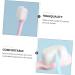 Minkissy 4-Piece Portable Toothbrush Set for Kids & Adults Soft Fur Design for Dental Hygiene | Ideal for Travel & Home Use - Buy Online on GoSupps.com
