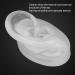 Silicone Ear Model for Display & Ear Impression Practice - Realistic Artificial Right Ear for Prosthetic Head - Buy Online on GoSupps.com
