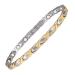 Magnetic Ankle Bracelets for Women Stainless Steel Magnetic Anklet with Blue Stones Fashion Jewelry Present (0137SGD)